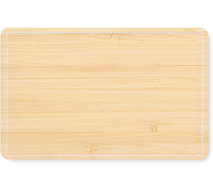 RFID card in bamboo material